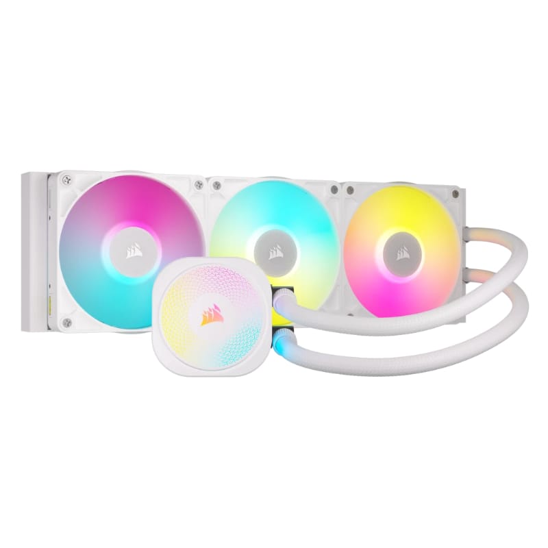 Corsair Icue Link Titan 360 Rx Rgb Aio Blanco