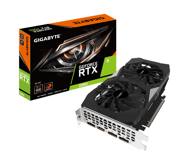 Gigabyte Rtx 2060 Oc 6 Gb