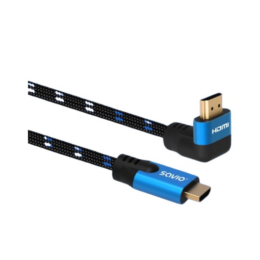 Cable Hdmi 2 1 M Angular 8k Savio Cl 147 1 8m