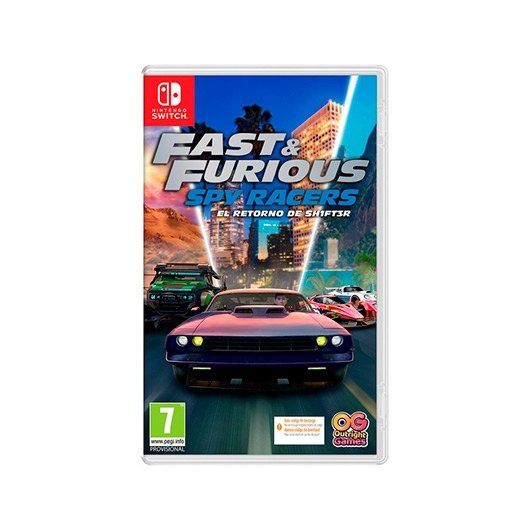 Juego Nintendo Switch Fast Furious Spy Racers