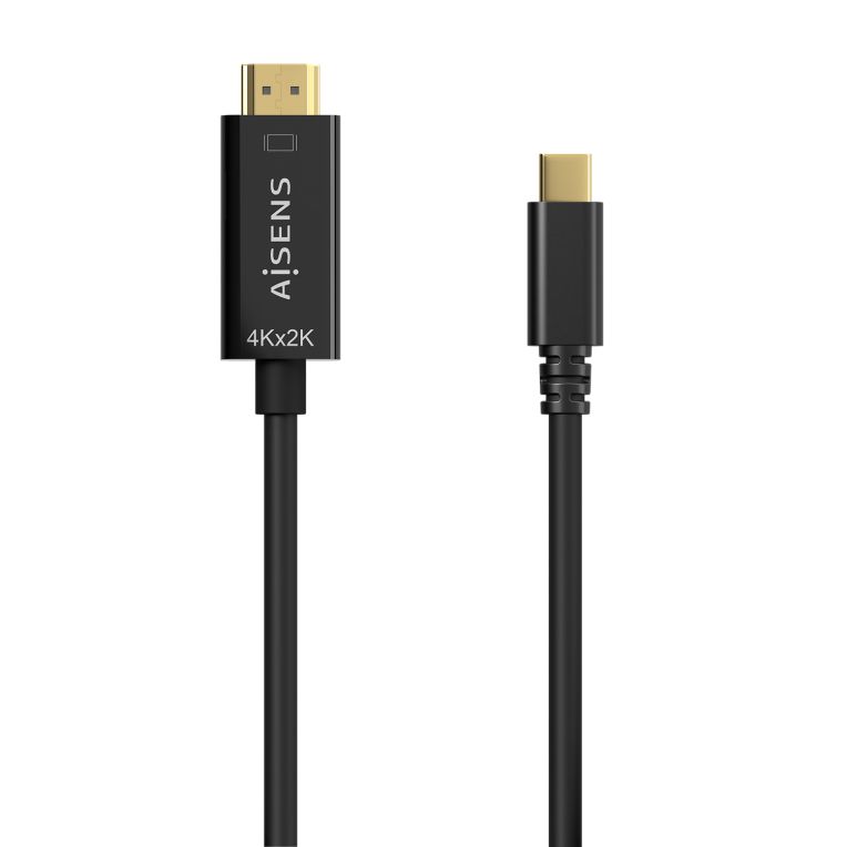 Cable Conversor Aisens 4k30hz Usb Cm Hdmim Negro 08m