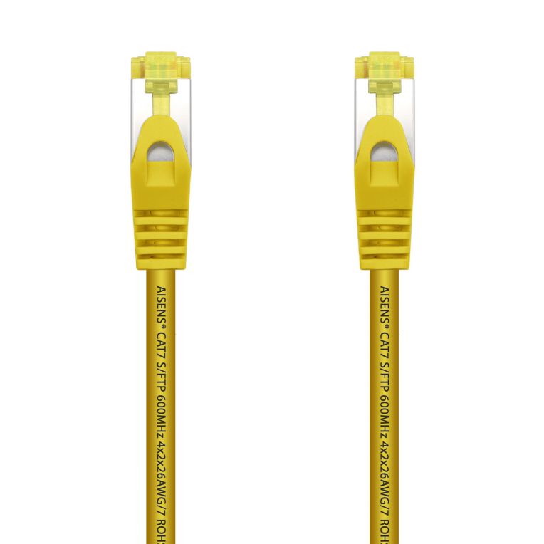 Cable Red Aisens Latiguillo Rj45 Lszh Cat7 Sftp Pimf 05m Amarillo