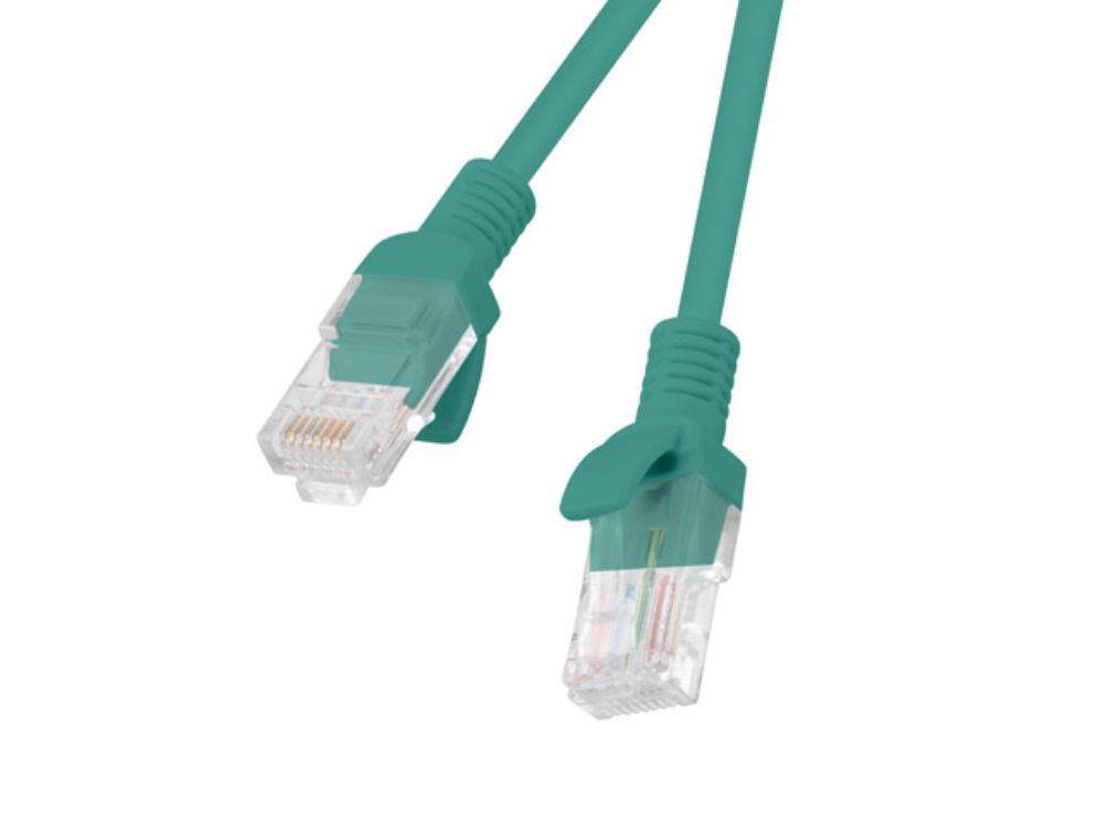 Cable Red Lanberg Latiguillo Cat6 Utp 2m Verde Fluke Passed