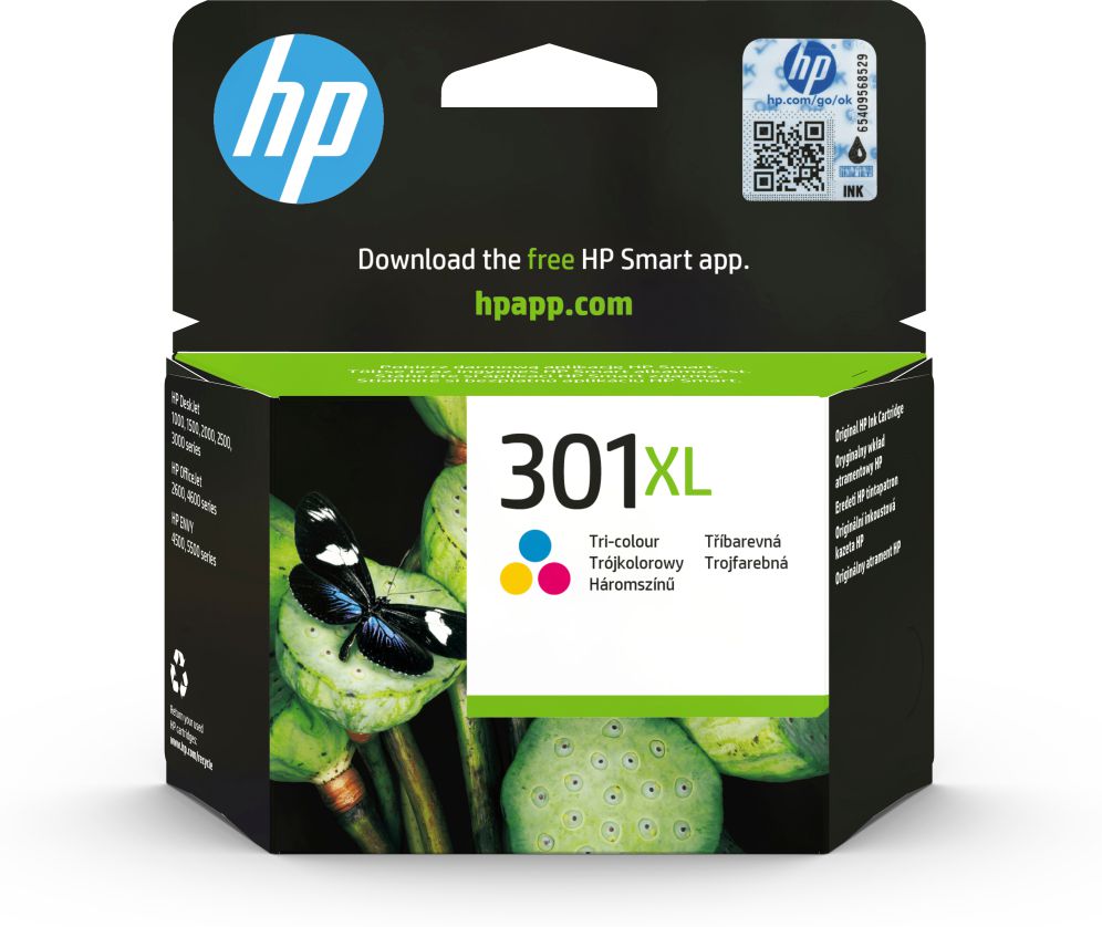 Hp Cartucho 301xl Color