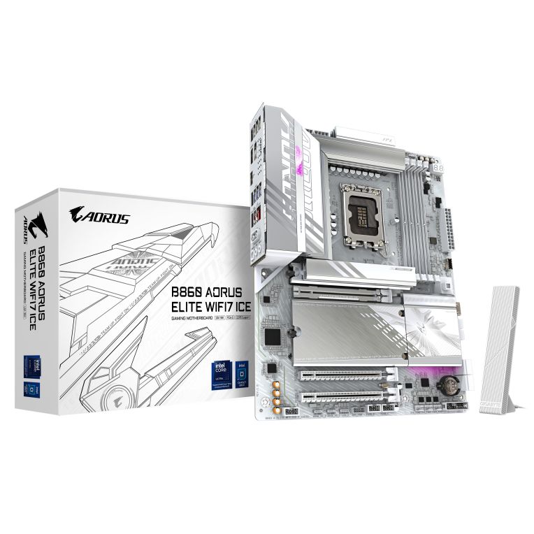 Gigabyte B860 A Elite Wifi7 Ice