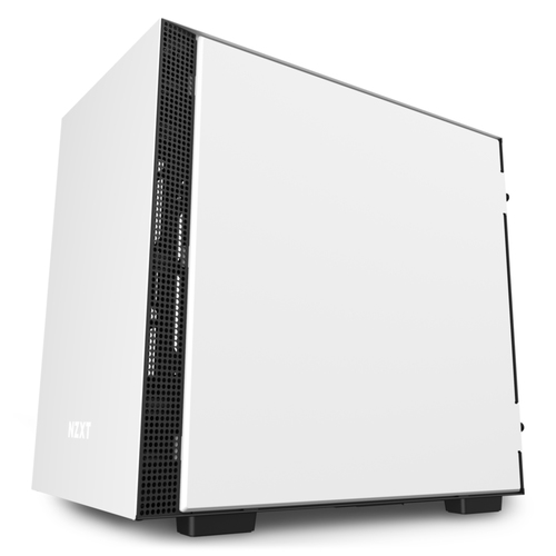 Nzxt H210 Lateral Cristal Templado Blanco Negro Mate
