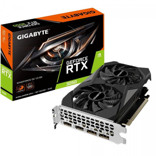 GIGABYTE RTX 3050 6GB WINDFORCE 2X oc