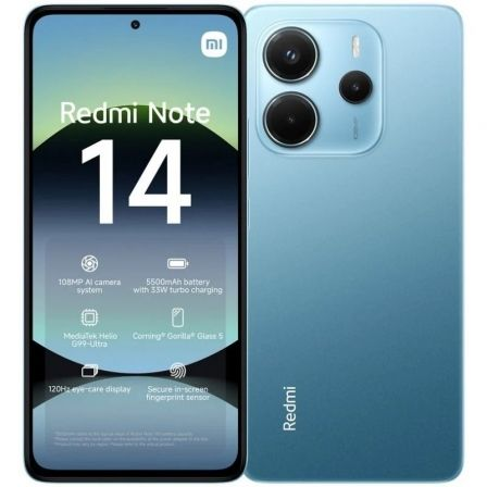 Xiaomi Redmi Note 14 6gb 128gb Azul